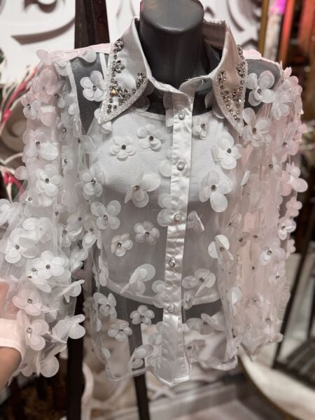 Şehrazat Butik Manolya Gömlek