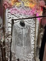 Şehrazat Butik Taşlı Şapka Detaylı Tasarım Gömlek
