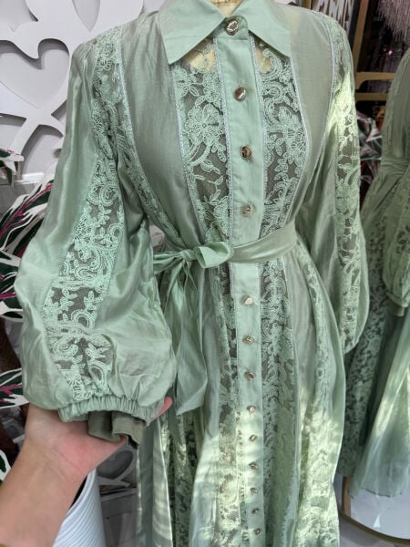 Şehrazat Tasarım Linda Fransız Dantel Elbise