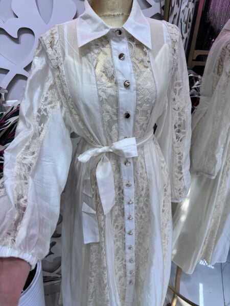 Şehrazat Tasarım Linda Fransız Dantel Elbise