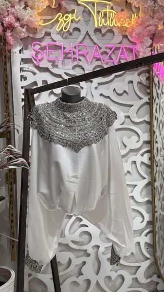 Şehrazat Tasarım Ithal Pullu Gömlek