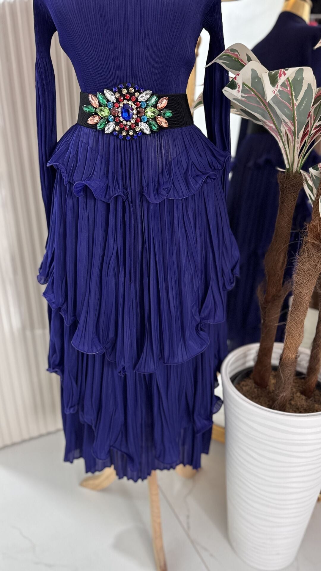 Şehrazat Butik Leyla Elbise(KEMER DAHİL DEĞİLDİR)