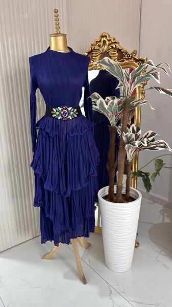 Şehrazat Butik Leyla Elbise(KEMER DAHİL DEĞİLDİR) Standart