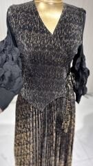 Şehrazat Butik Kol Detaylı Tasarım Elbise