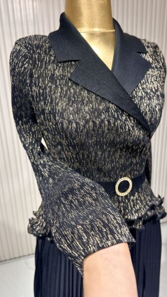 Şehrazat Butik Kendinden Kemerli  Tasarım Elbise