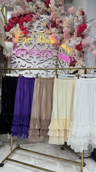 Şehrazat Tasarım Elegance Rose Etek