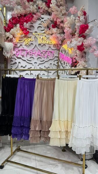 Şehrazat Tasarım Elegance Rose Etek