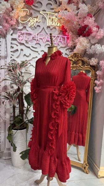 Sehrazat Butik Royale Elbise Standart