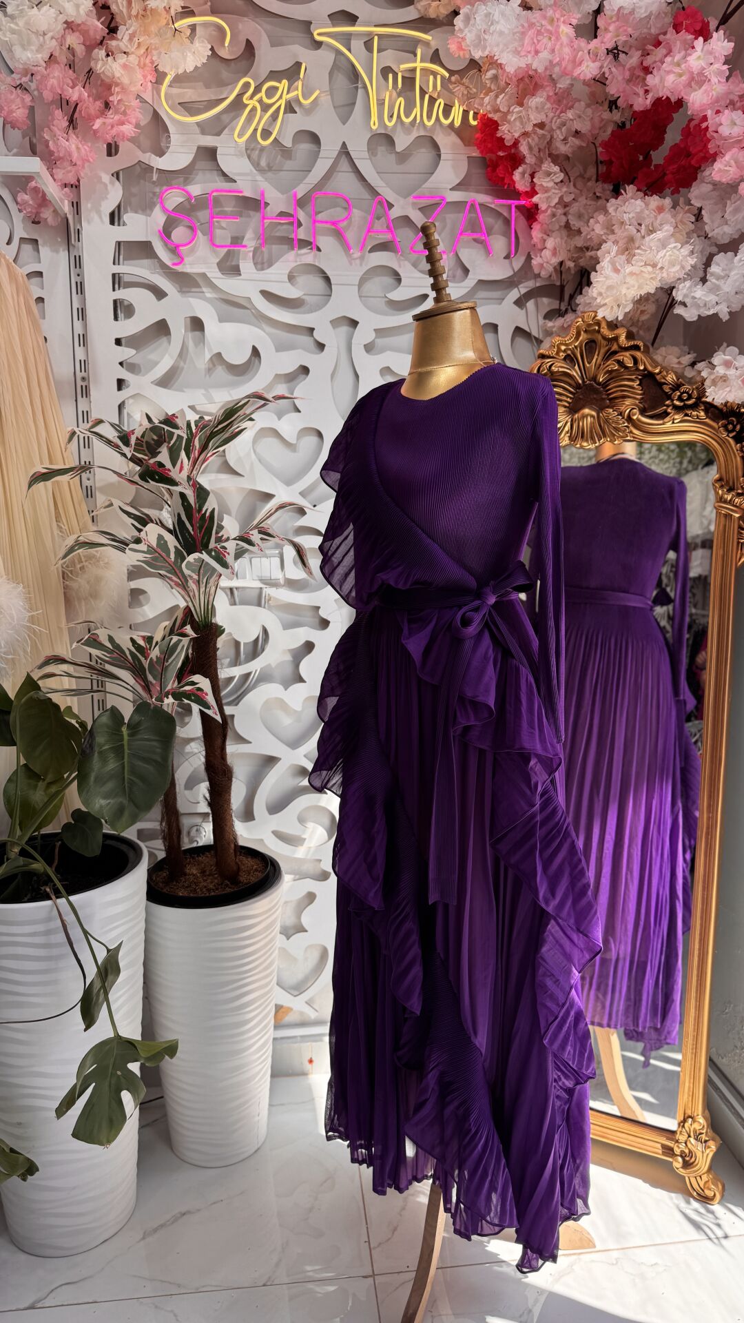 Sehrazat Butik Aurum Elbise