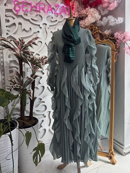 Şehrazat Butik Opera Elbise (KEMER DAHİL DEĞİLDİR) Battal Standart