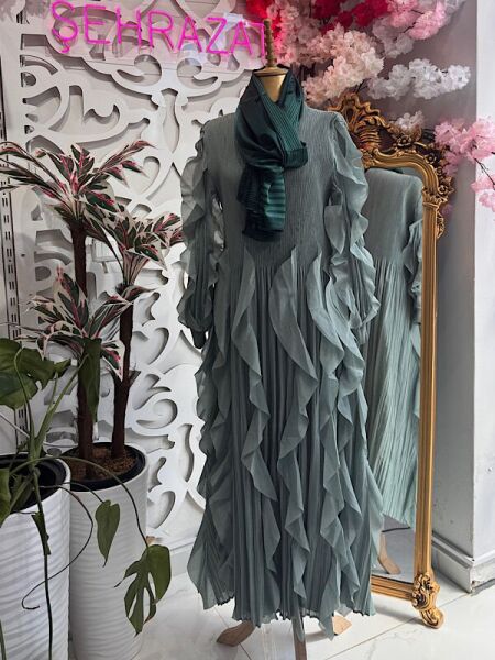 Şehrazat Butik Opera Elbise (KEMER DAHİL DEĞİLDİR) Standart