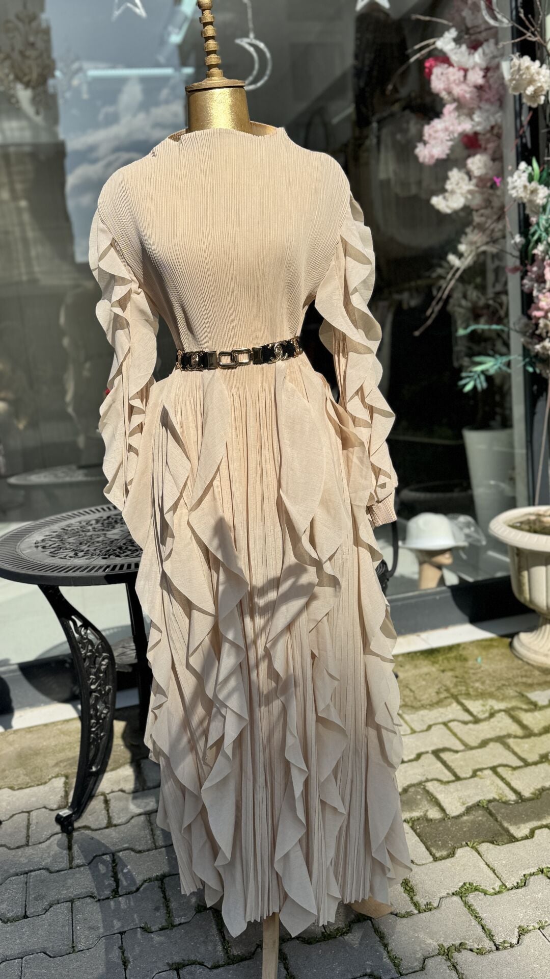 Şehrazat Butik Opera Elbise (KEMER DAHİL DEĞİLDİR) Battal Standart