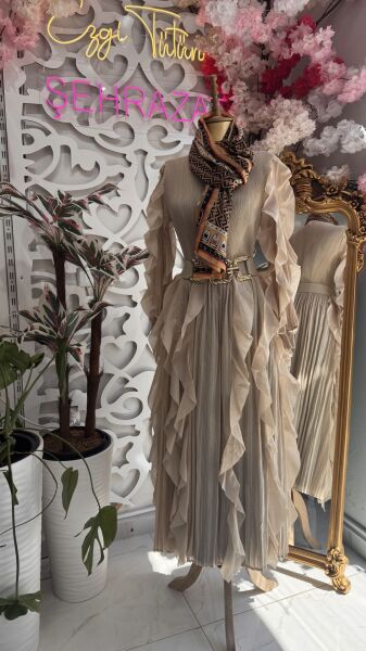 Şehrazat Butik Opera Elbise (KEMER DAHİL DEĞİLDİR) Battal Standart