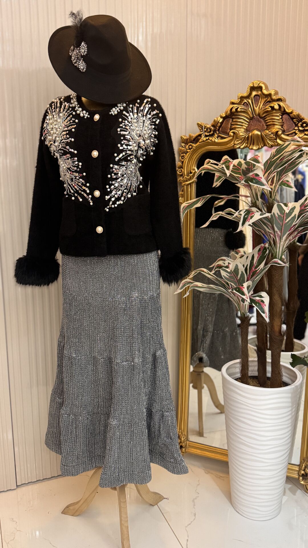 Şehrazat Butik Angora Ceket