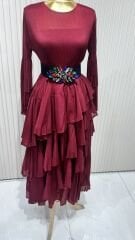 Şehrazat Butik Elara Elbise (KEMER DAHİL DEĞİLDİR)