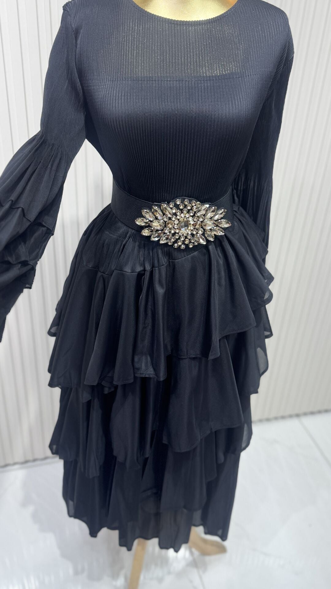 Şehrazat Butik Elara Elbise (KEMER DAHİL DEĞİLDİR)