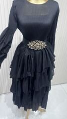 Şehrazat Butik Elara Elbise (KEMER DAHİL DEĞİLDİR)