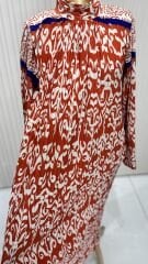 Şehrazat Butik İthal Piliseli Tasarım Elbise