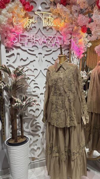 Şehrazat Butik Velin İkili Takım