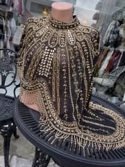 Şehrazat Butik Asimetrik El İşlemesi Tasarım  Pelerin