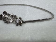 Şehrazat Butik Tasarım İthal Esneyen Kemer Gümüş