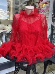 Şehrazat Butik İnci Tasarım Bluz