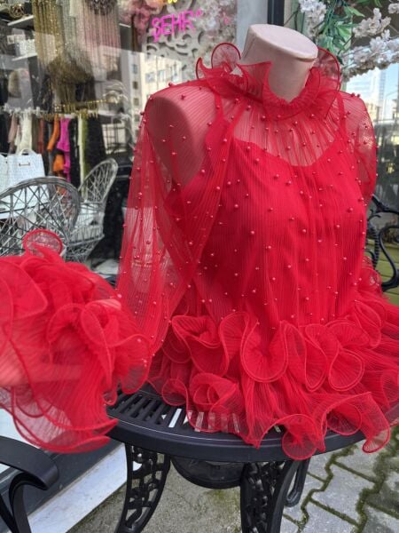 Şehrazat Butik İnci Tasarım Bluz