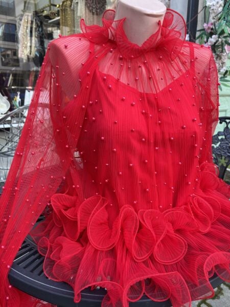 Şehrazat Butik İnci Tasarım Bluz