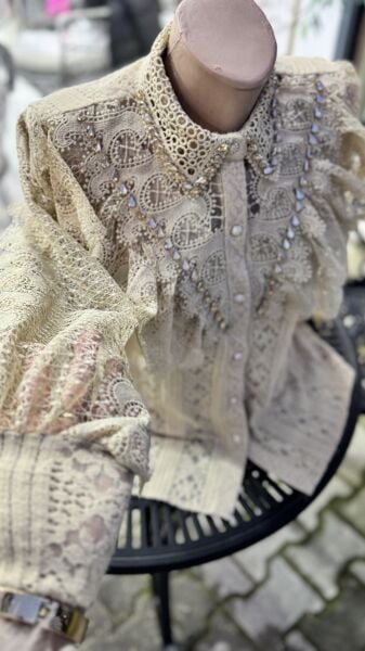 Şehrazat Butik  İthal Tasarım Kışlık Gömlek