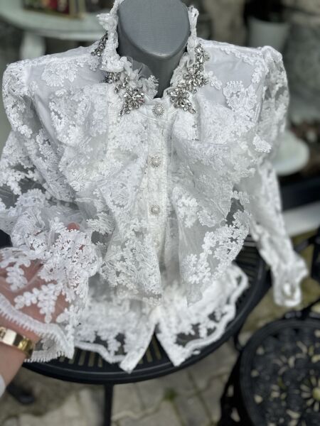 Şehrazat Butik Bahar Rüyası Tasarım Gömlek
