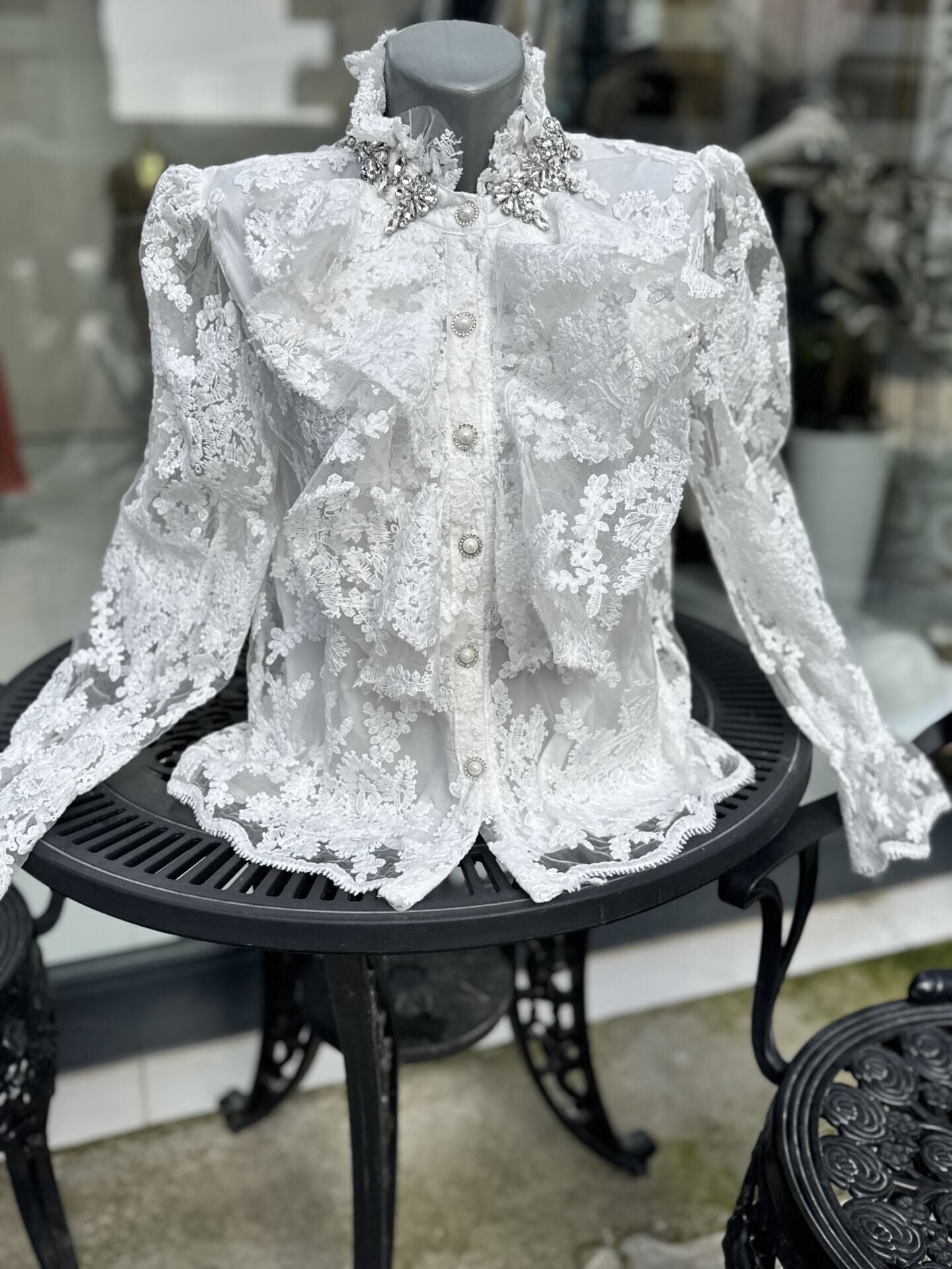 Şehrazat Butik Bahar Rüyası Tasarım Gömlek Standart