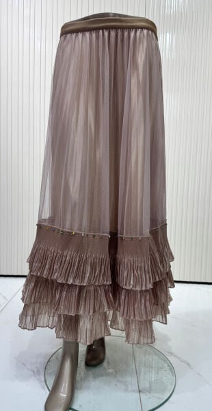 Şehrazat Tasarım Elegance Rose Etek