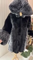 Şehrazat Butik Sarevi Kürk Kaban