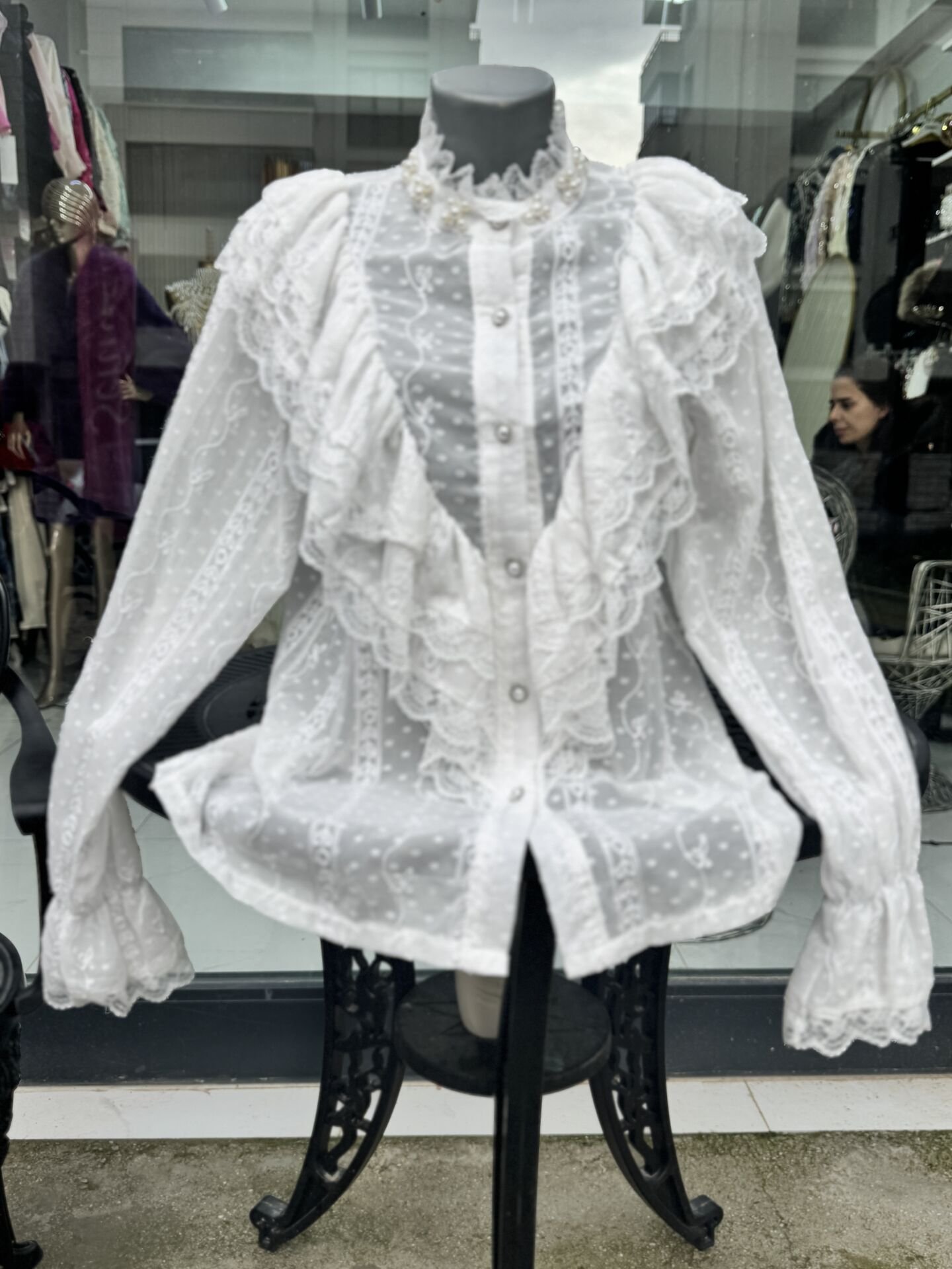 Şehrazat Butik Rose  Tasarım Gömlek