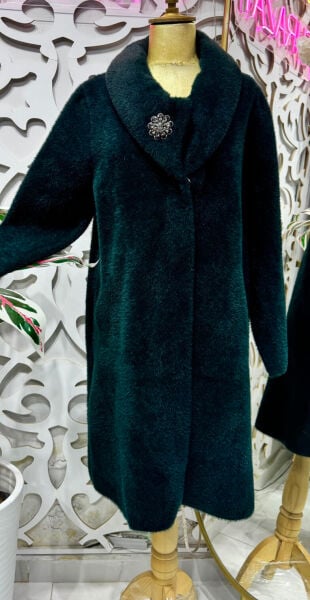 Şehrazat Butik Winter Angora Kürk Kaban