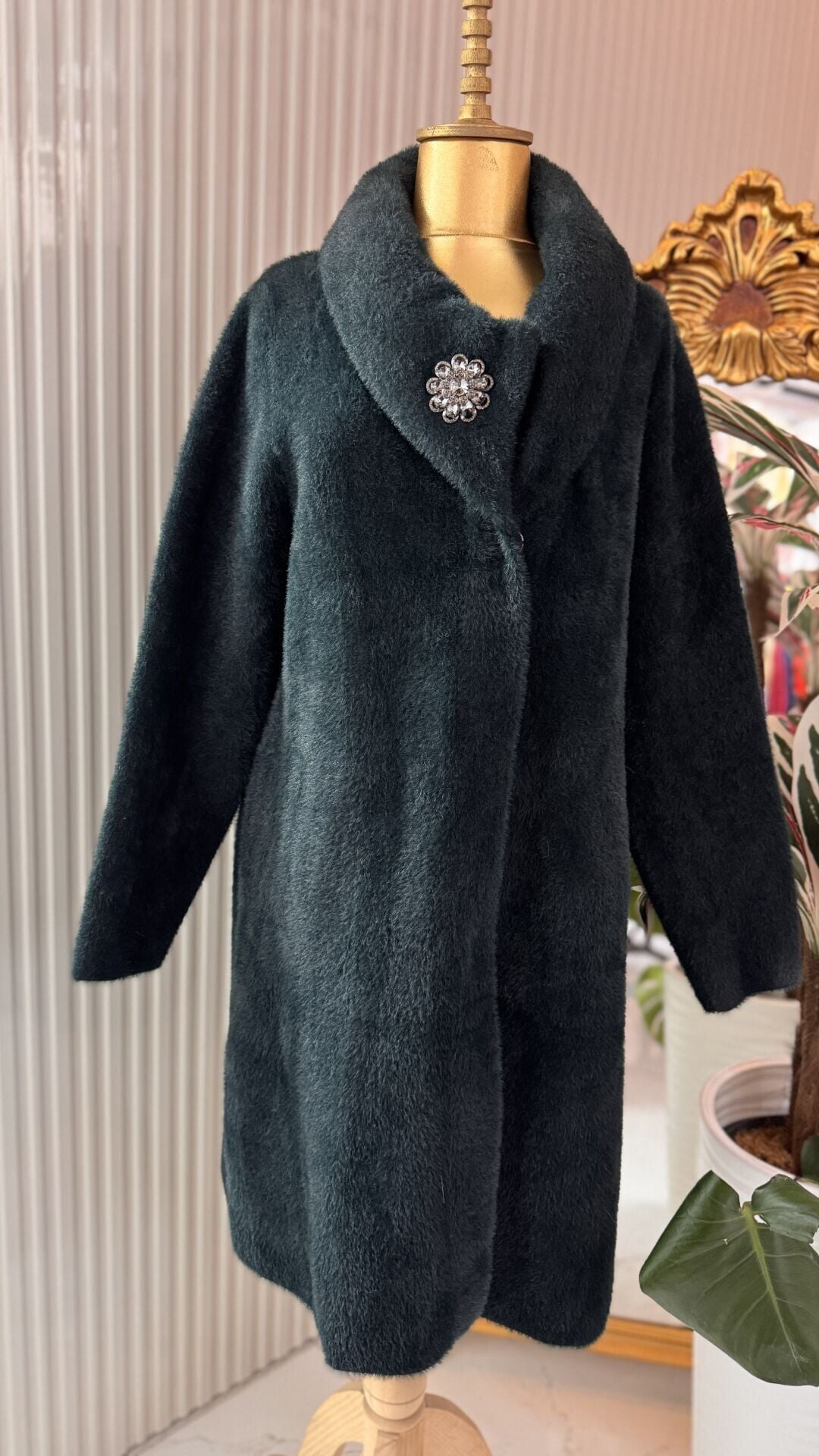 Şehrazat Butik Winter Kürk Kaban Standart