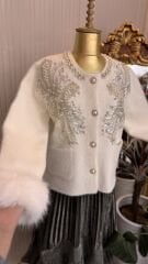 Şehrazat Butik Angora Ceket