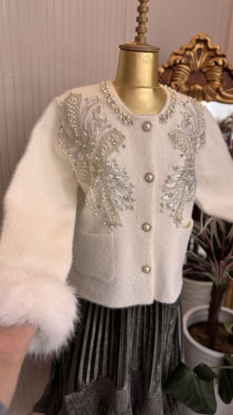 Şehrazat Butik Angora Ceket