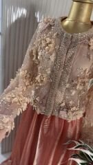 Şehrazat Butik Abiye İşlemeli Ceket