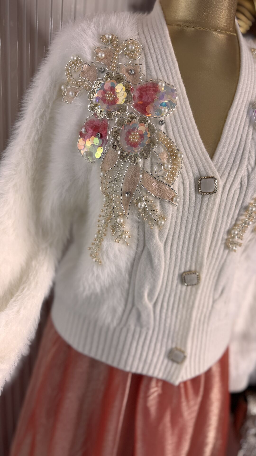 Şehrazat Butik Angora Hırka