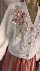 Şehrazat Butik Angora Hırka