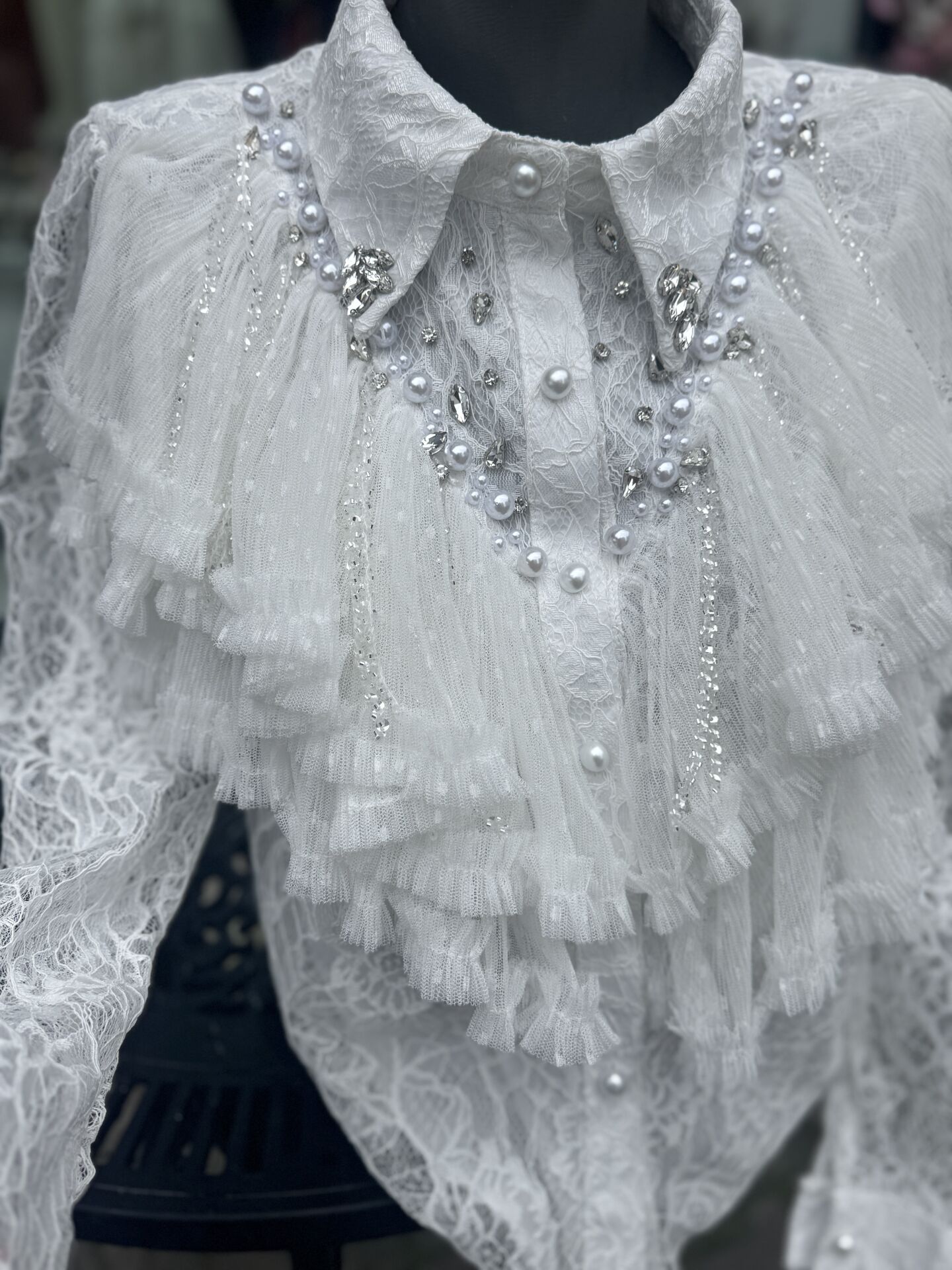 Şehrazat Butik Saltanat Tasarım Şık Gömlek (89739)