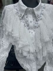 Şehrazat Butik Saltanat Tasarım Şık Gömlek (89739)