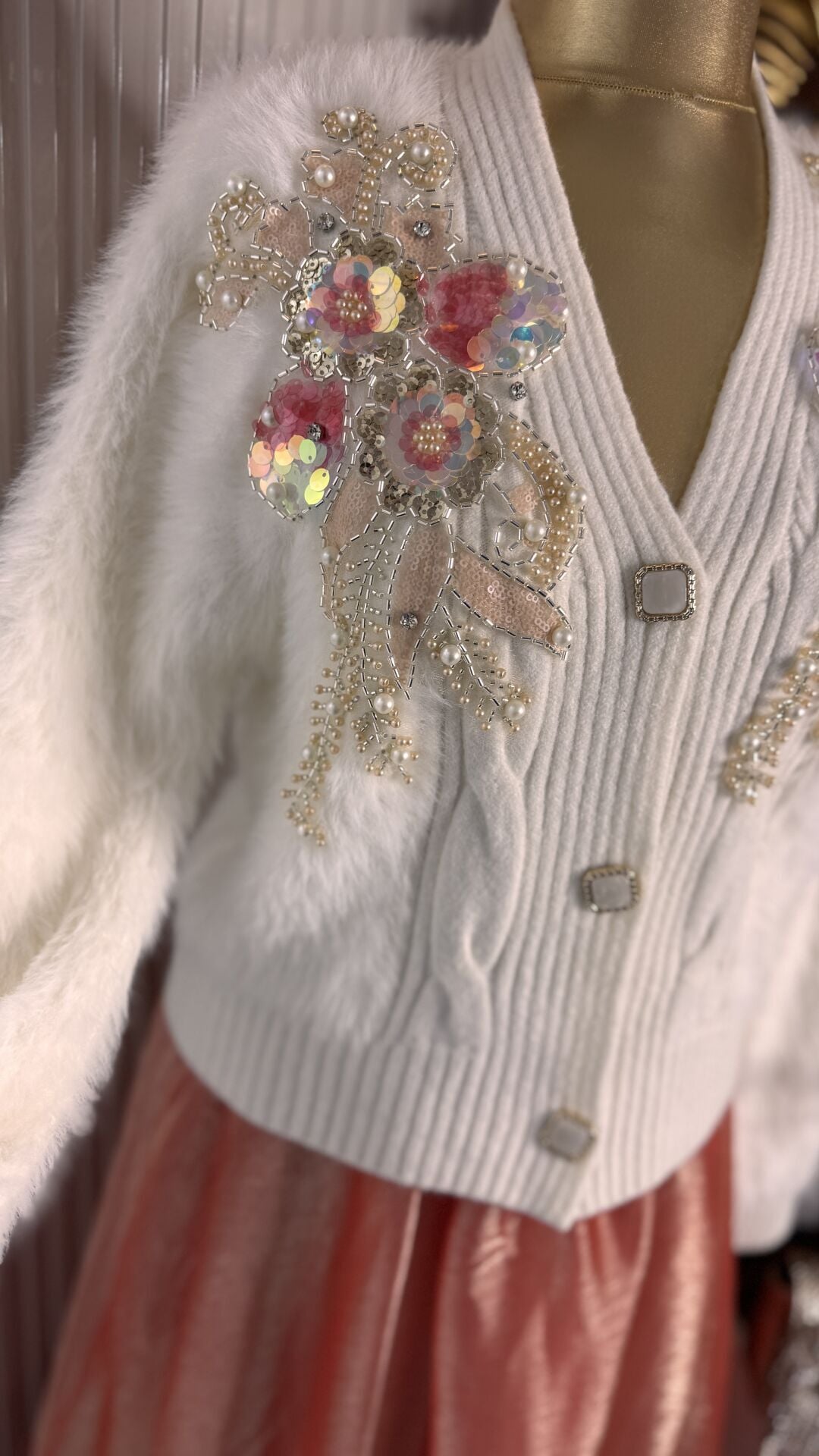 Şehrazat Butik Angora Ceket Standart