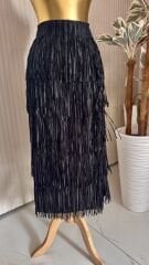 Şehrazat Butik Püsküllü Etek Tam Boy