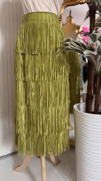 Şehrazat  Butik Püsküllü Etek