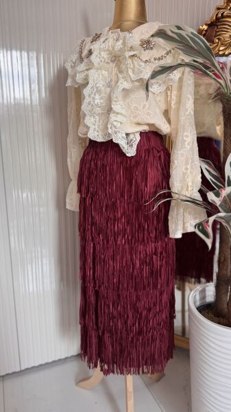 Şehrazat Butik Püsküllü Etek