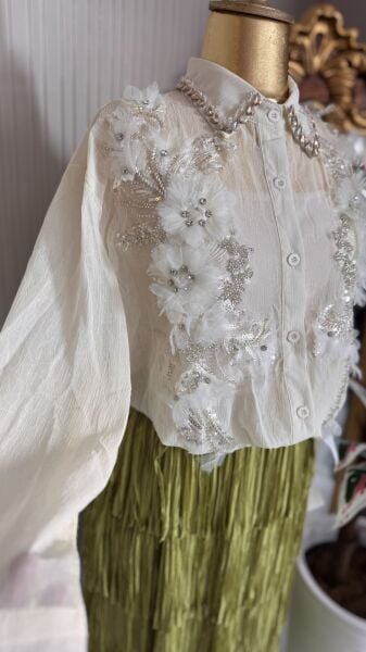 Şehrazat Butik Belleron Gömlek