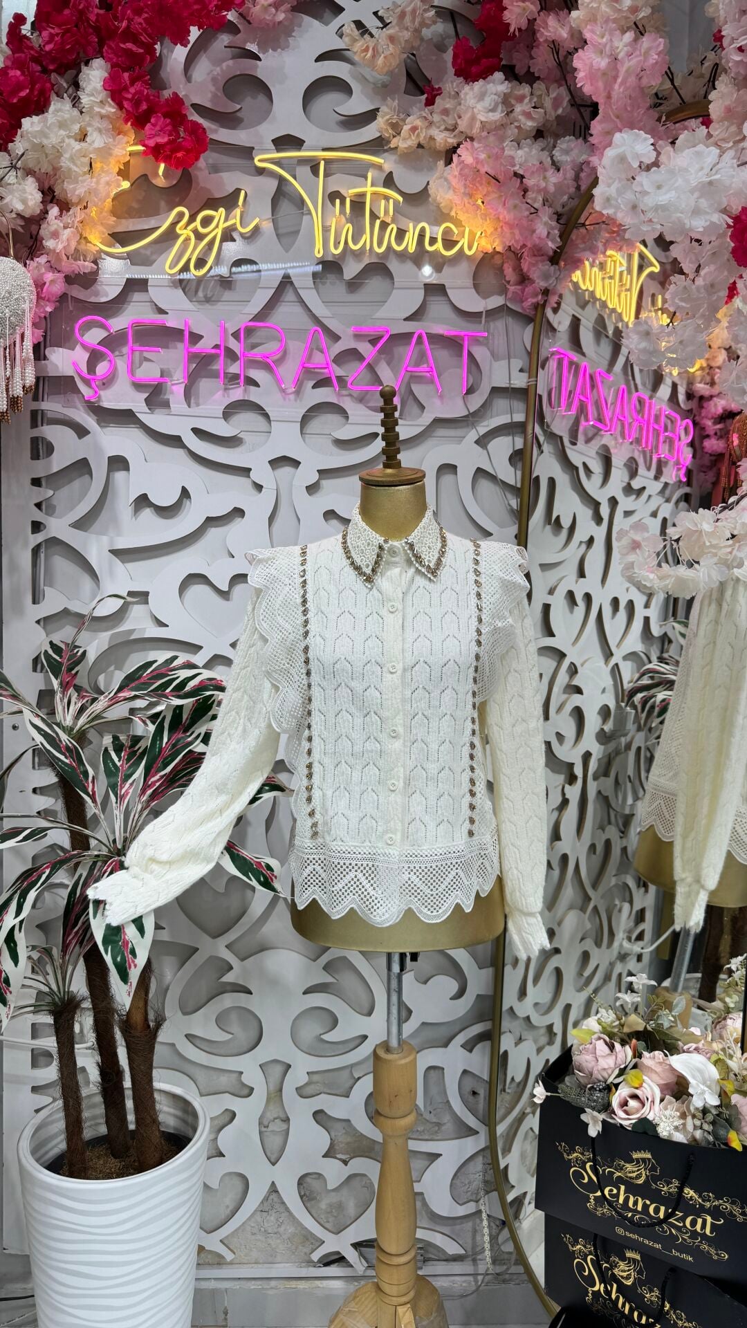 Şehrazat Tasarım Prestige Yünlü Gömlek