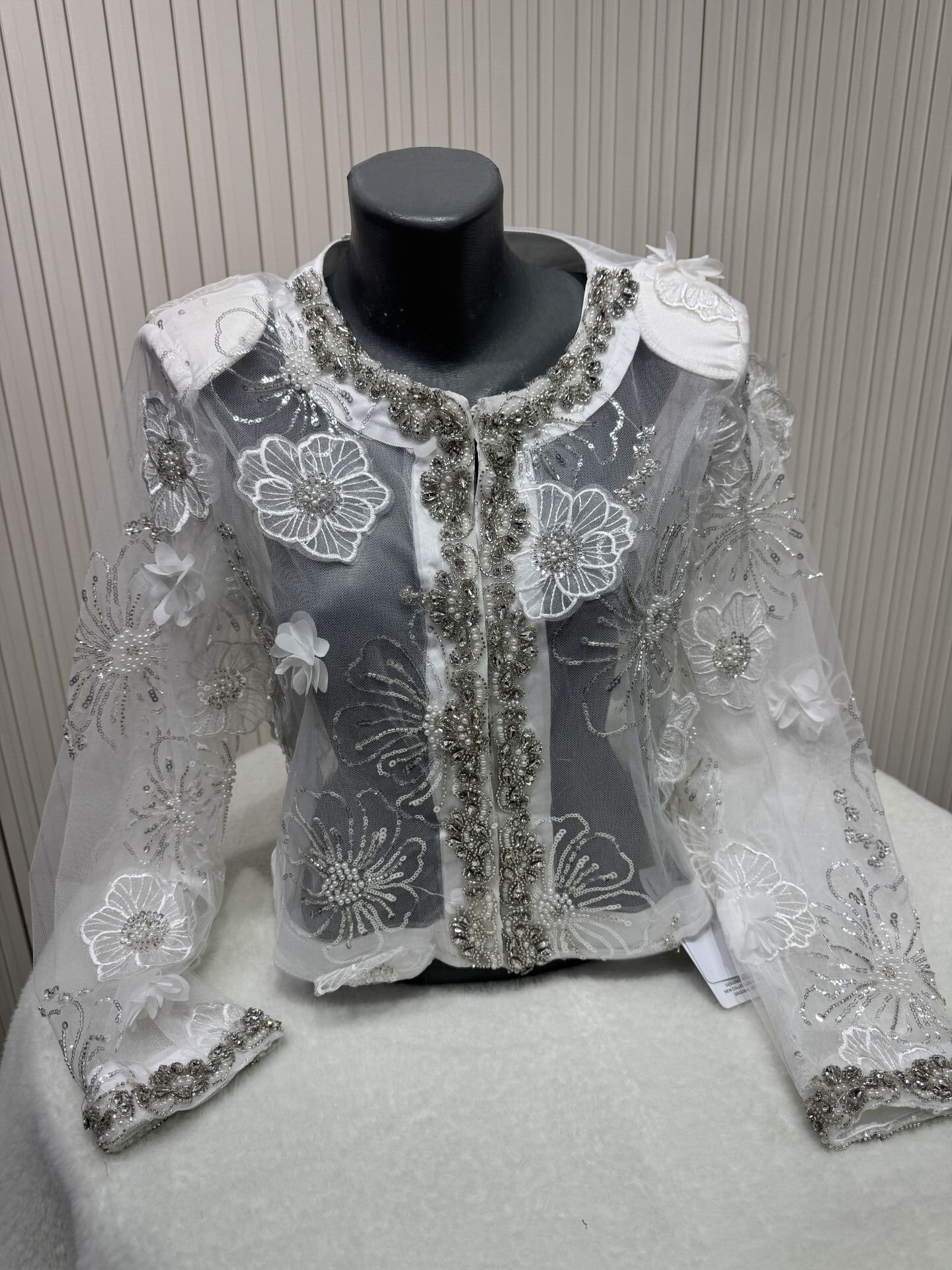 Şehrazat Butik Tasarım Çiçekli Ceket